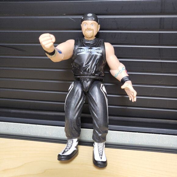 1998 Jakks WWF Degeneration X Road Dogg Wrestlemania XV Wrestling Figure - Picture 1 of 2